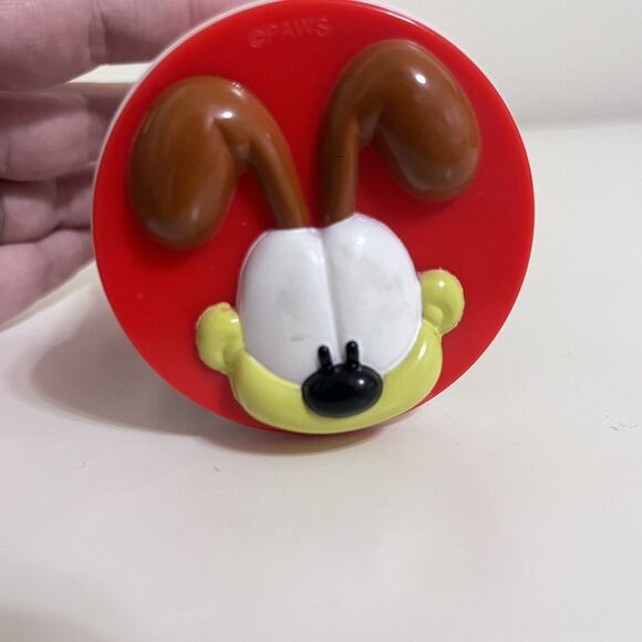 PAWS Odie Dog Garfield Cat Rolling Jingle Bell Toy - Picture 8 of 9